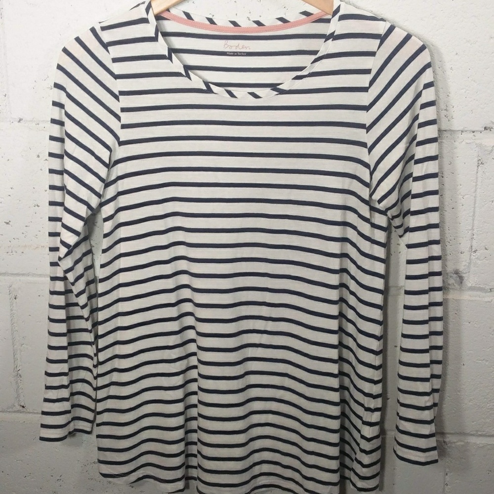 Boden striped long sleeve tee